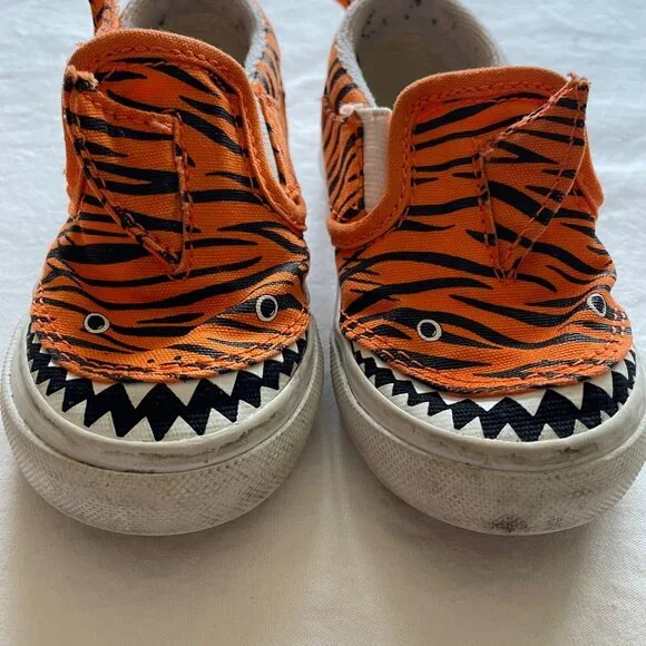 Vans Tiger Stripe Sneakers size 6 - Picture 3 of 10